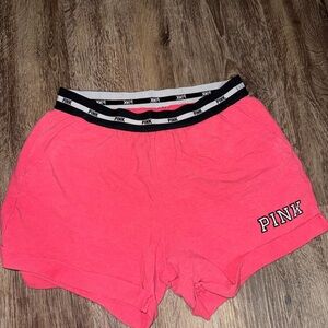 Y2K PINK Victoria's Secret Coral Lounge Shorts